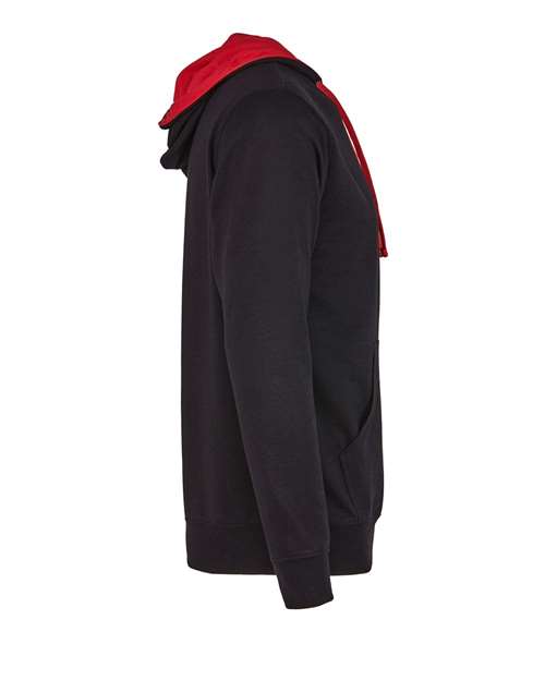 Laguna Hoodie - Side - B27318712 - Black/ Red