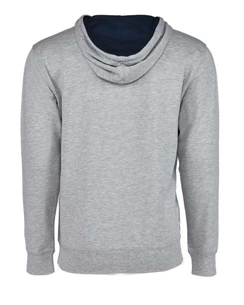 Laguna Hoodie - Back - B27318592 - Heather Grey/ Midnight Navy