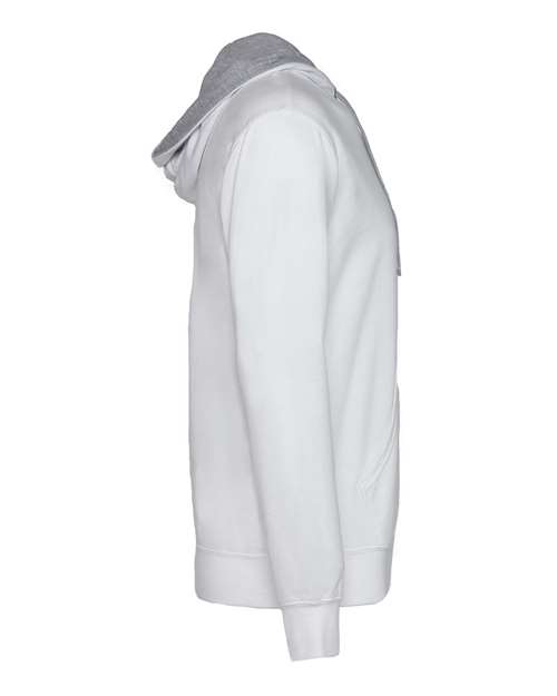 Laguna Hoodie - Side - B27318352 - White/ Heather Grey