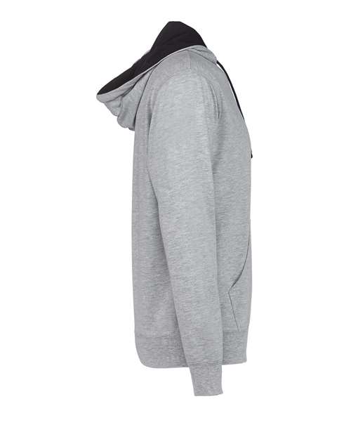 Laguna Hoodie - Side - B27318572 - Heather Grey/ Black