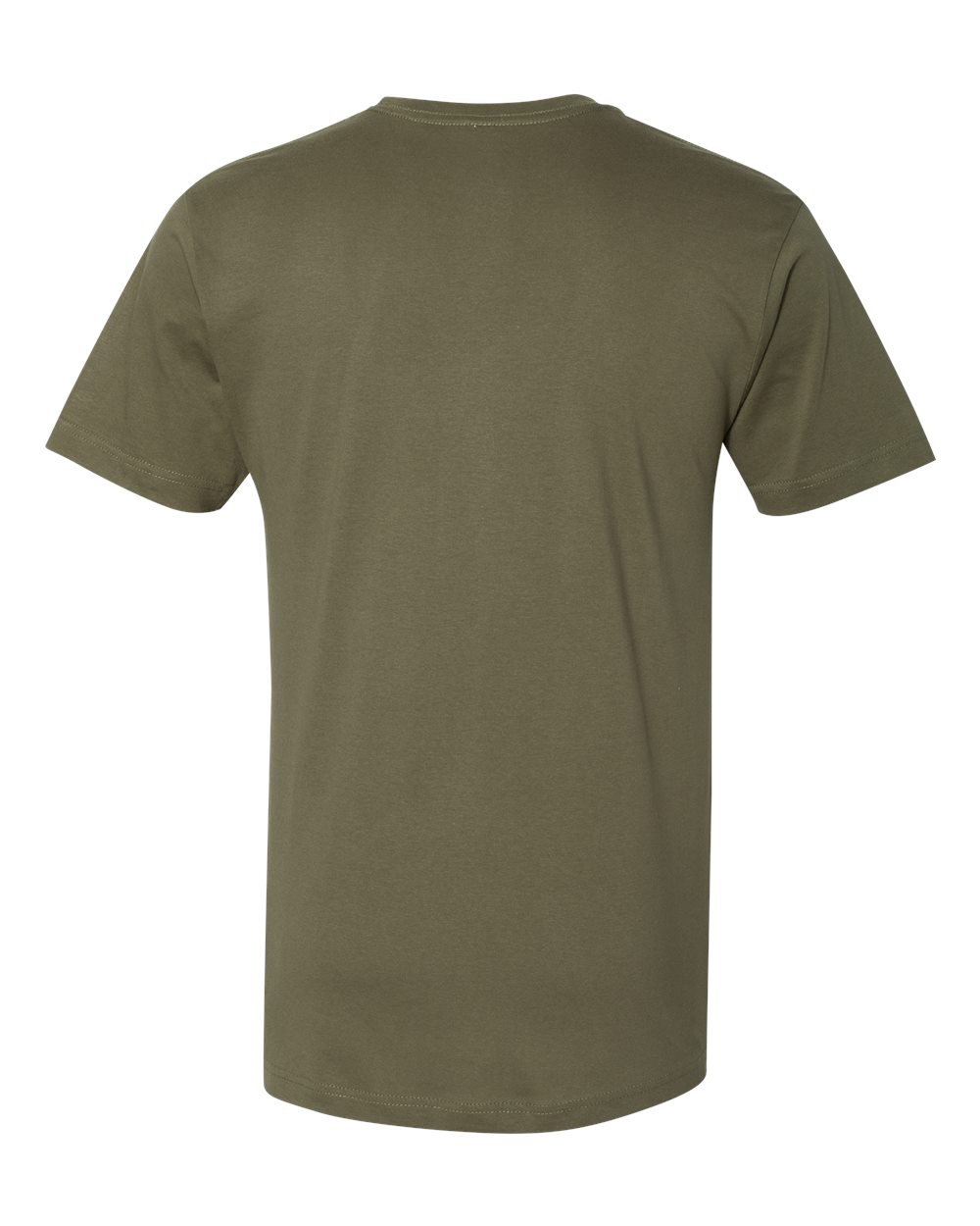 Fine Jersey Tee - Back - B00638633 - Military Green
