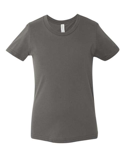 Youth Jersey Tee - Front - B38006083 - Asphalt