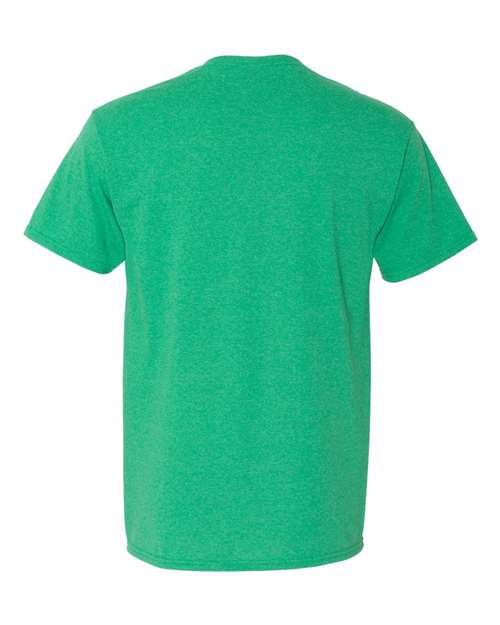 Dri-Power® 50/50 T-Shirt - Back - B06535203 - Irish Green Heather