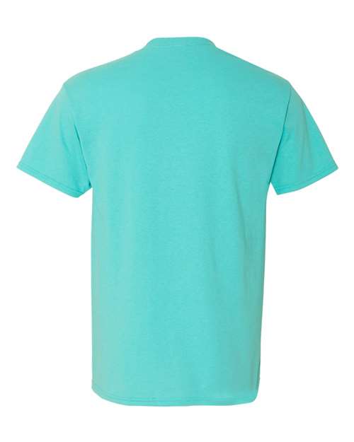 Dri-Power® 50/50 T-Shirt - Back - B06535813 - Scuba Blue