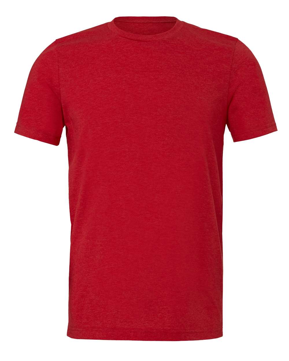 Triblend Tee - Front - B84706712 - Solid Red Triblend