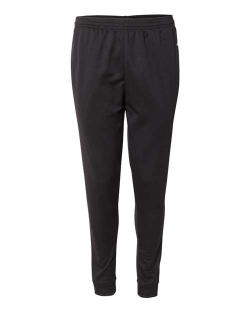 Men's Performance Fleece Joggers - Front - B10685506 - Black