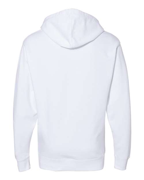 Midweight Hooded Sweatshirt - Back - B23676002 - White