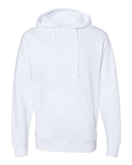 Midweight Hooded Sweatshirt - Front - B23676003 - White