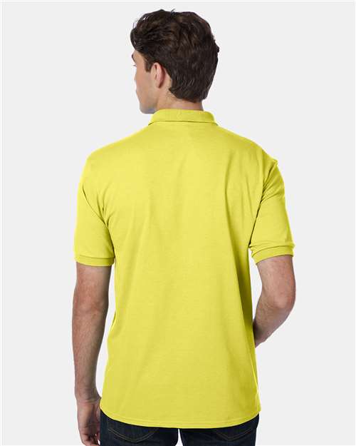 Ecosmart® Jersey Polo - OnModelBack - B11000413 - Yellow