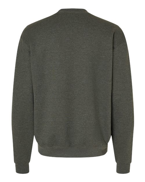 Powerblend® Crewneck Sweatshirt - Back - B21284203 - Dark Green Heather