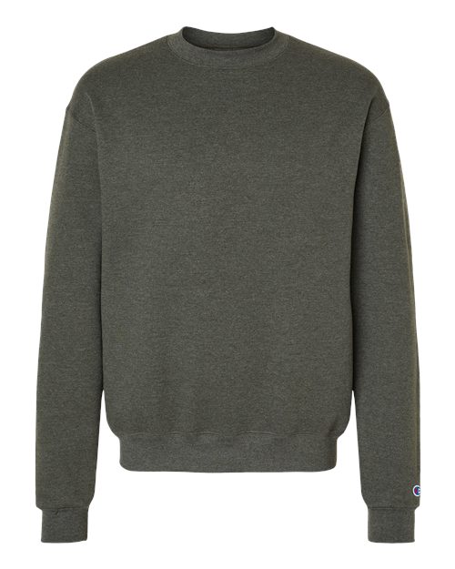 Powerblend® Crewneck Sweatshirt - Front - B21284203 - Dark Green Heather