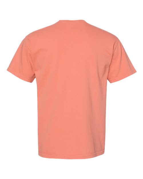 Garment-Dyed Heavyweight T-Shirt - Back - B00708653 - Terracotta