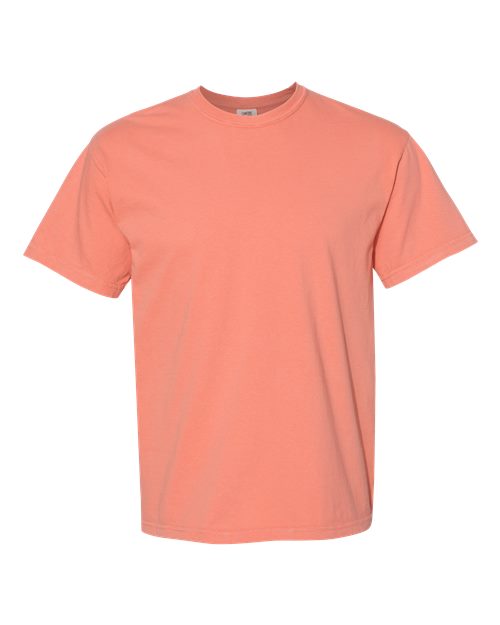 Garment-Dyed Heavyweight T-Shirt - Front - B00708653 - Terracotta