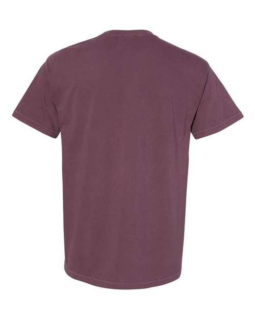 Garment-Dyed Heavyweight T-Shirt - Back - B00708749 - Vineyard