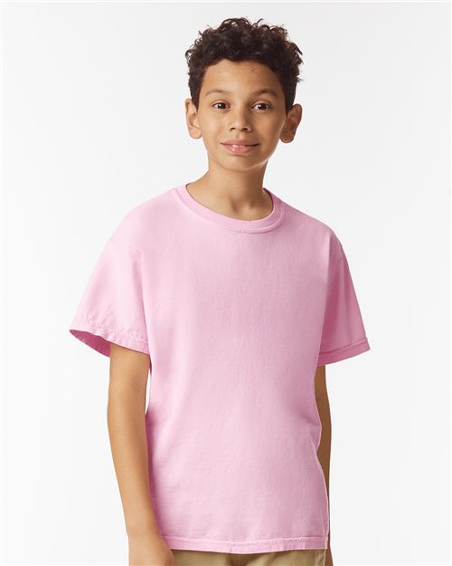 Garment-Dyed Youth Heavyweight T-Shirt - styleImage