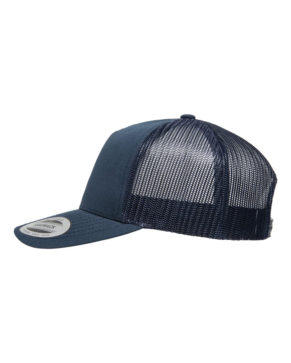 Five-Panel Retro Trucker Cap - DirectSide - B44595650 - Navy