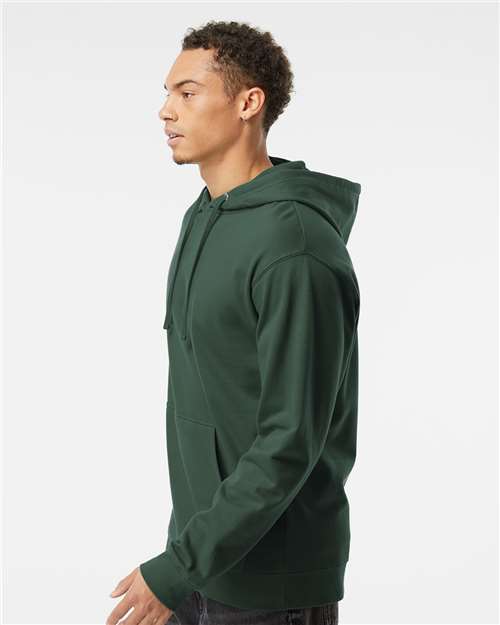 Midweight Hooded Sweatshirt - OnModelSide - B23676233 - Alpine Green