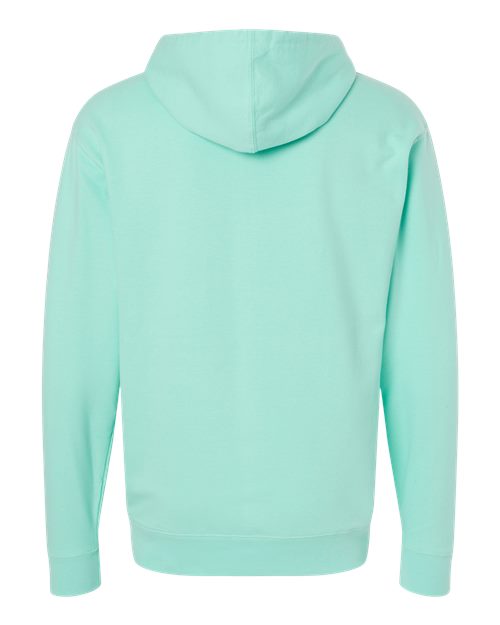 Midweight Hooded Sweatshirt - Back - B23676192 - Mint