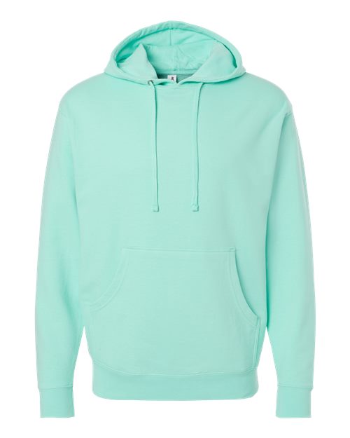 Midweight Hooded Sweatshirt - Front - B23676193 - Mint