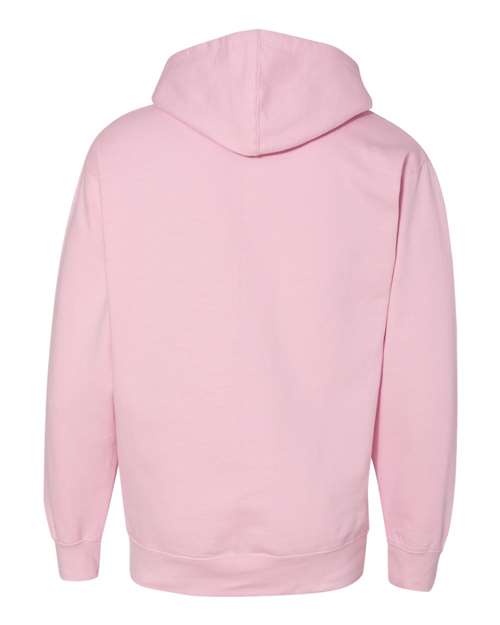 Midweight Hooded Sweatshirt - Back - B23676302 - Light Pink