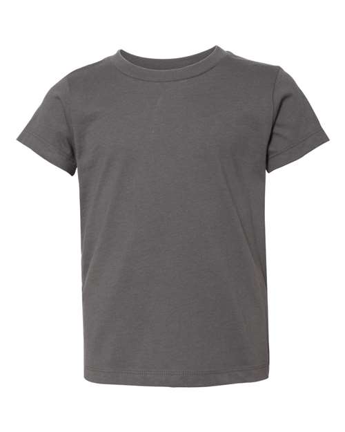 Toddler Jersey Tee - Front - B36306092 - Asphalt