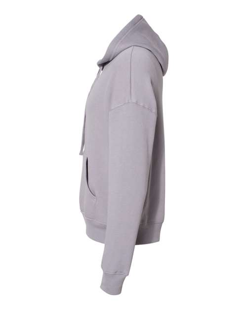 Sponge Fleece Drop Shoulder Hoodie - DirectSide - B36906582 - Storm