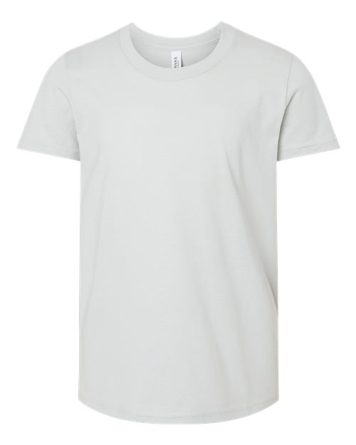 Youth Jersey Tee - Front - B38006343 - Silver