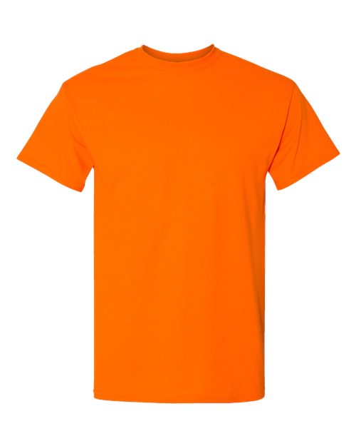 DryBlend® T-Shirt - Front - B06560193 - Safety Orange