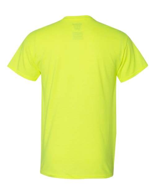 DryBlend® T-Shirt - Back - B06560163 - Safety Green