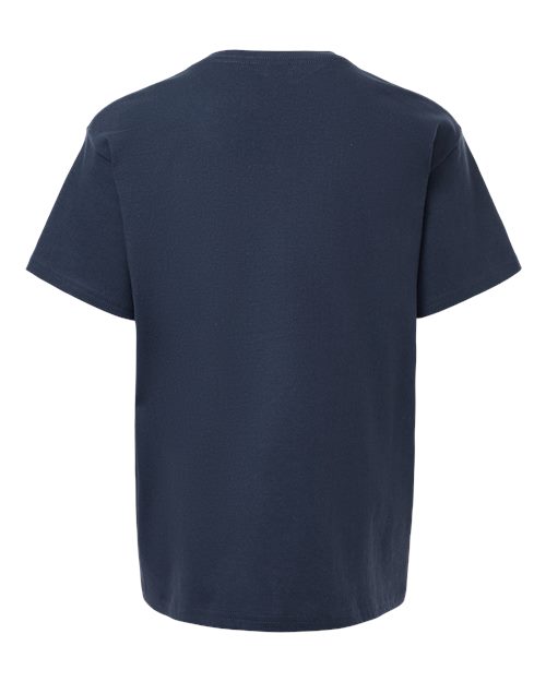 Heavy Cotton™ Youth T-Shirt - Back - B31560812 - Blue Dusk
