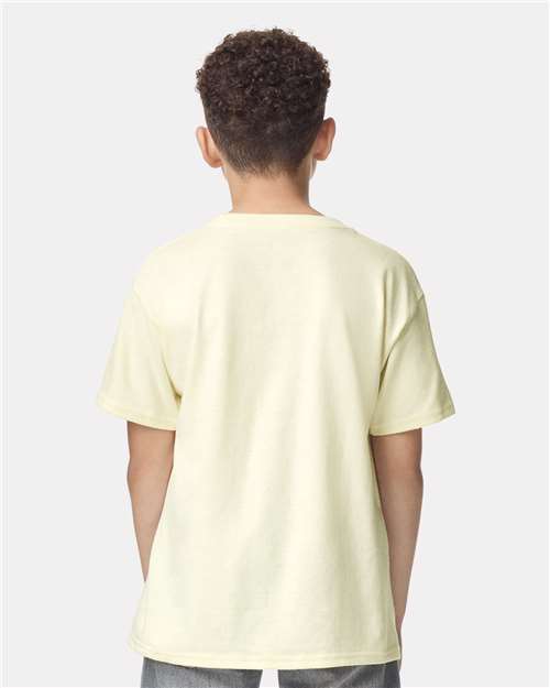 Heavy Cotton™ Youth T-Shirt - OnModelBack - B31560232 - Off White