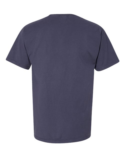 Garment-Dyed Pocket T-Shirt - Back - B35200683 - Anchor Slate