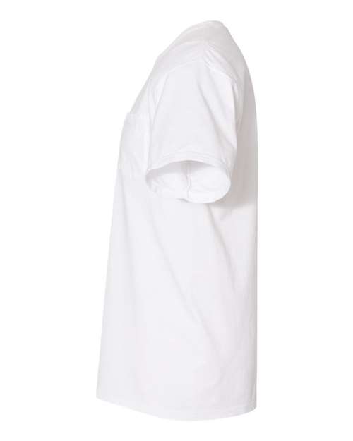 Garment-Dyed Pocket T-Shirt - DirectSide - B35200003 - White