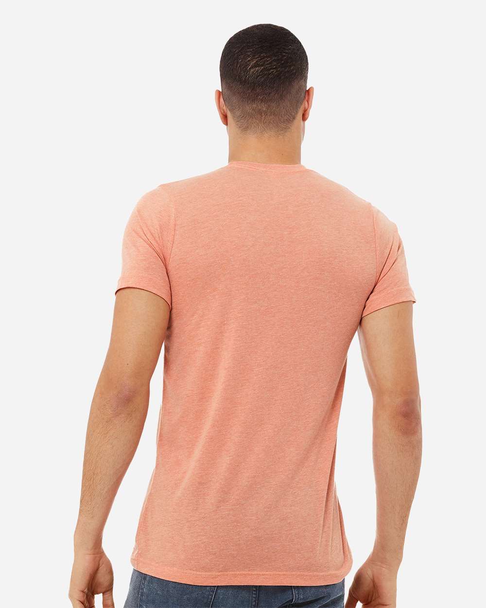 Triblend Tee - OnModelBack - B84706302 - Sunset Triblend