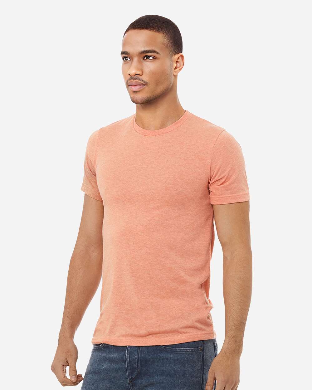 Triblend Tee - OnModelFront - B84706302 - Sunset Triblend