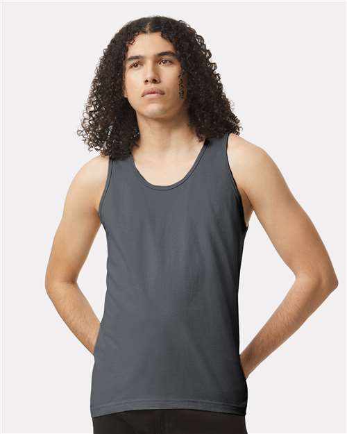 Unisex Fine Jersey Tank - OnModelFront - B00827091 - Asphalt