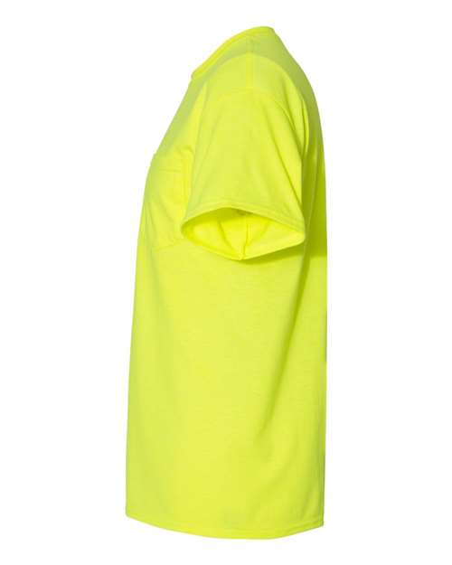 DryBlend® Pocket T-Shirt - DirectSide - B07260173 - Safety Green