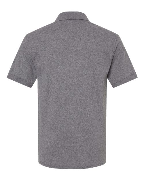 DryBlend® Jersey Polo - Back - B11060133 - Graphite Heather