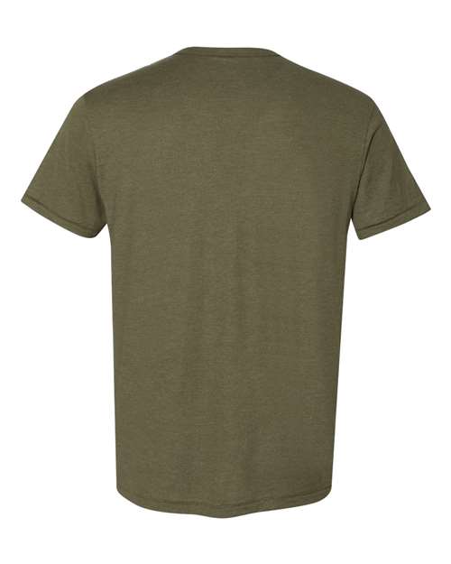 Modal Triblend T-Shirt - Back - B36100062 - Military Green Triblend