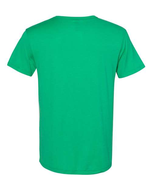 Modal Triblend T-Shirt - Back - B36100602 - Kelly Green Triblend
