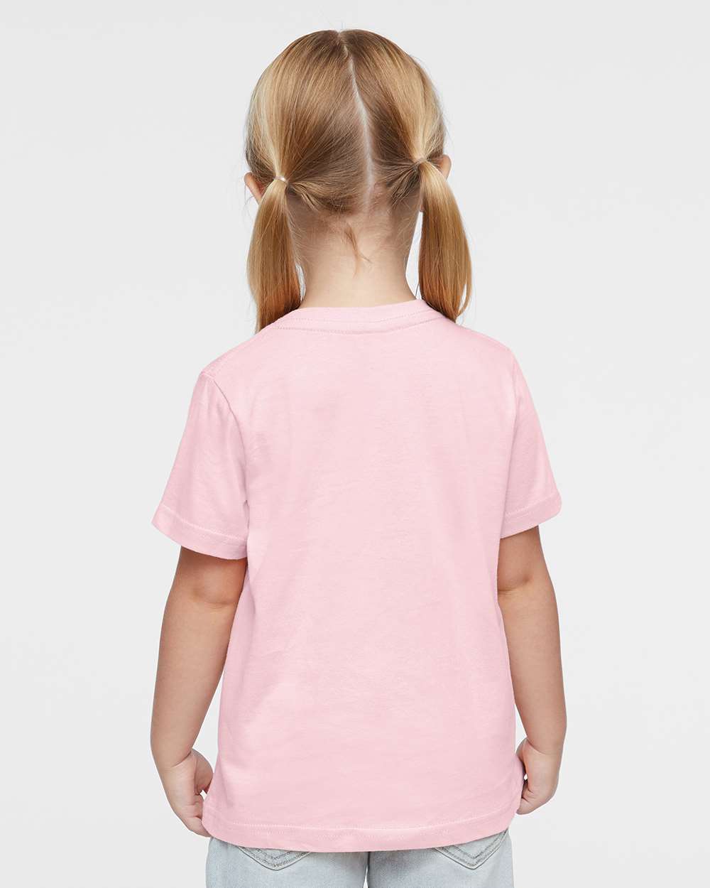 Toddler Fine Jersey Tee - OnModelBack - B31838323 - Ballerina