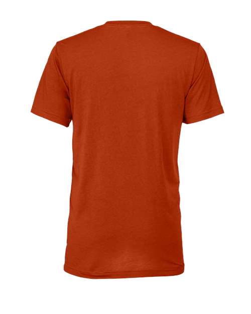 Triblend Tee - Back - B84706212 - Brick Triblend