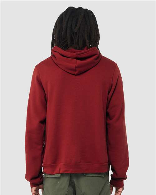 Sponge Fleece Hoodie - OnModelBack - B86306682 - Cardinal
