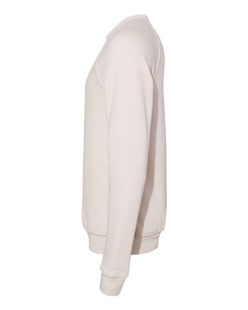 Sponge Fleece Raglan Crewneck Sweatshirt - DirectSide - B85106152 - Heather Dust