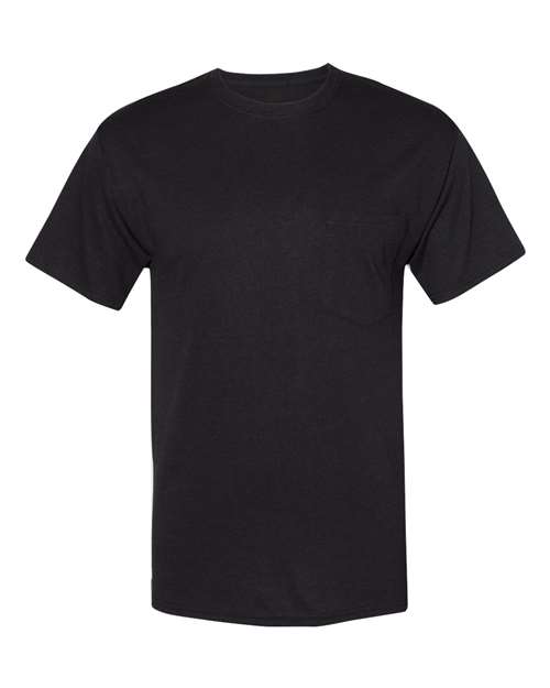 Workwear Pocket T-Shirt - Front - B25000503 - Black
