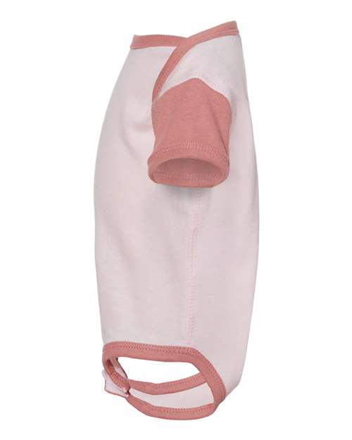 Infant Baby Rib Bodysuit - DirectSide - B30238341 - Ballerina/ Mauvelous