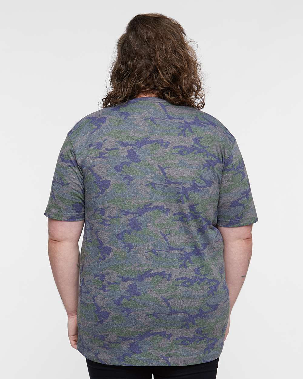 Fine Jersey Tee - OnModelBack - B00638983 - Vintage Camo