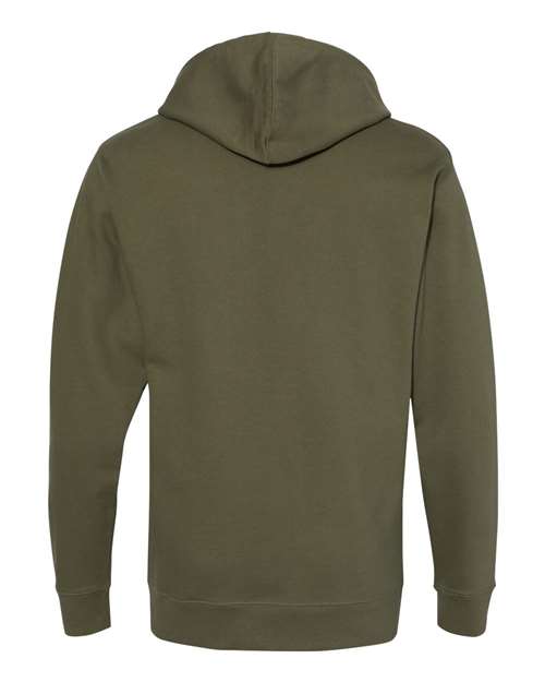 Midweight Hooded Sweatshirt - Back - B23676622 - Army