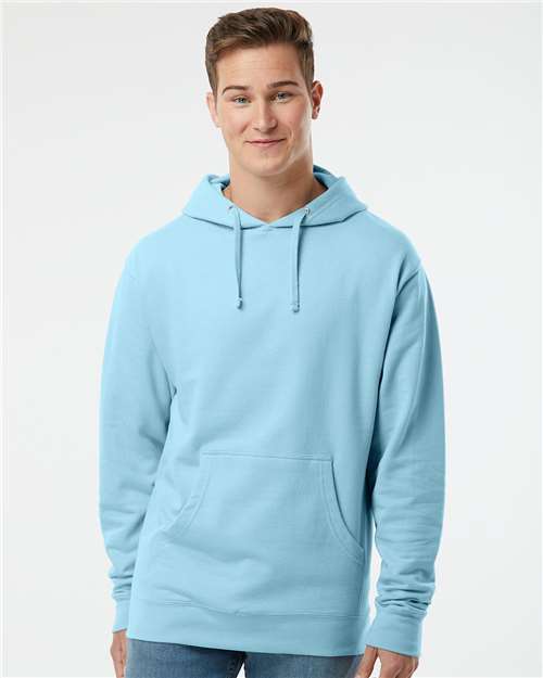Midweight Hooded Sweatshirt - OnModelFront - B23676053 - Blue Aqua