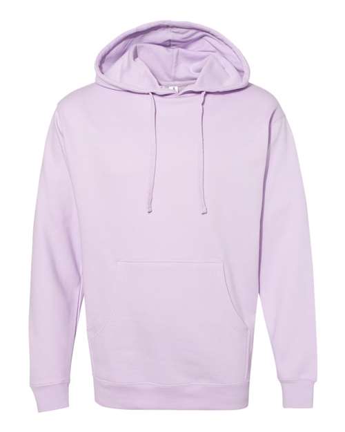 Midweight Hooded Sweatshirt - Front - B23676212 - Lavender